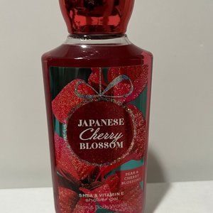 Bath & Body Works Japanese Cherry Blossom LIMITED EDITION SHOWER GEL 10 OZ NEW!